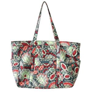 Vera Bradley Nomadic Floral Quilted Get Carried Away Tote